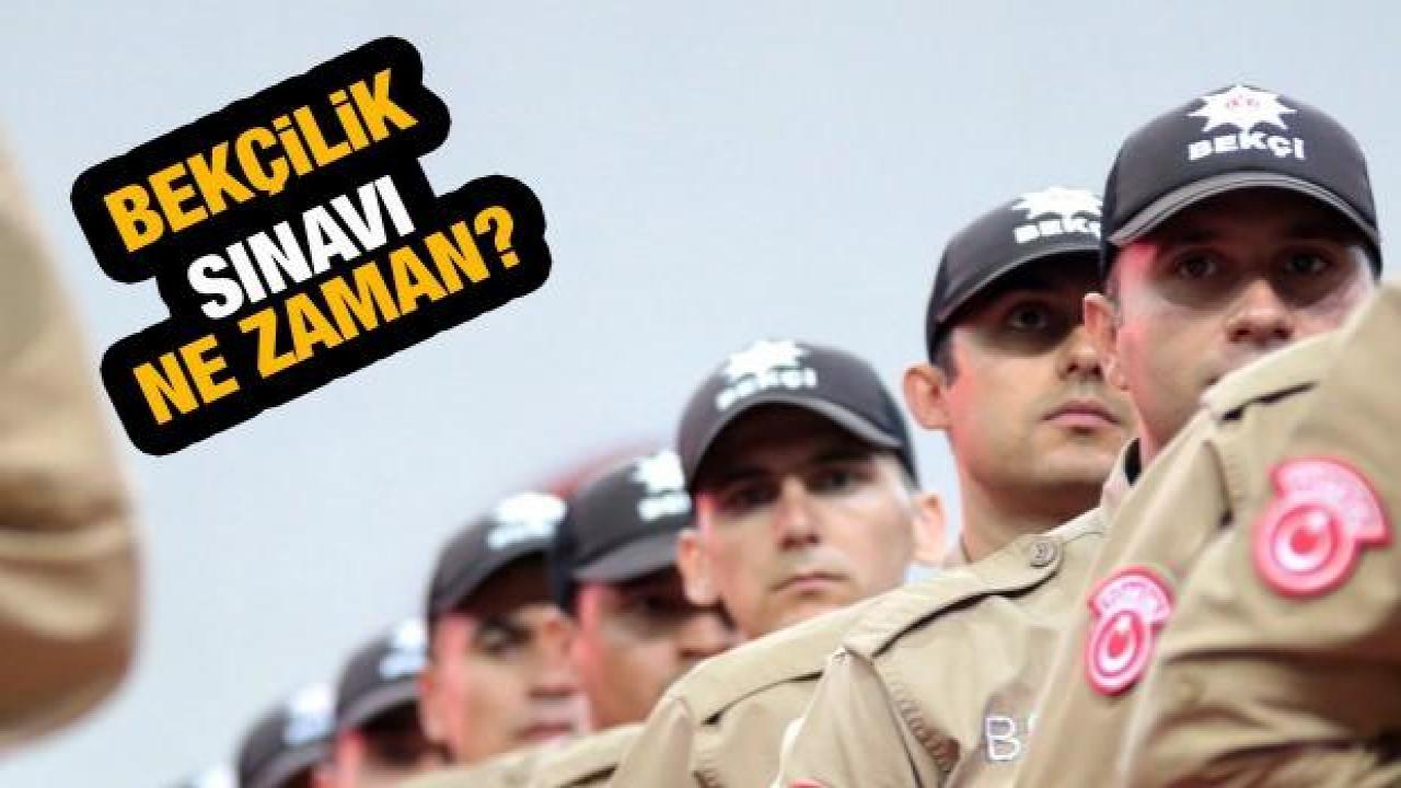 Bekçi alımı sınavları ne zaman? 2022 Bekçilik sınav giriş belgesi nereden sorgulanır?