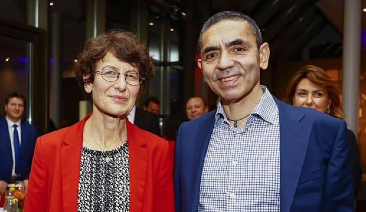 Belçika'dan Uğur Şahin ve Özlem Türeci'ye fahri doktora