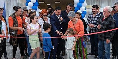BELEDİYE, GÜVERCİNLİK’TE SOSYAL ETKİNLİK MERKEZİ AÇTI