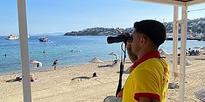 BELEDİYEDEN PLAJLARDA TEMİZLİK VE GÜVENLİK ÇALIŞMALARI