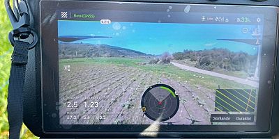 BELEDİYENİN ZİRAİ DRONE ÇİFTÇİLERİN HİZMETİNDE