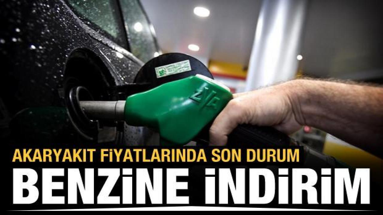 Benzin fiyatlarına indirim geldi! İşte güncel akaryakıt fiyatları