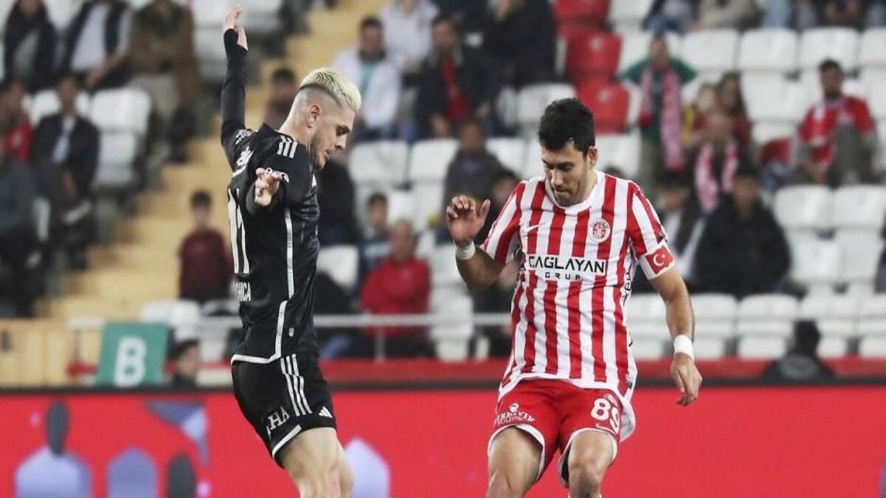 Beşiktaş - Antalyaspor! Muhtemel 11'ler