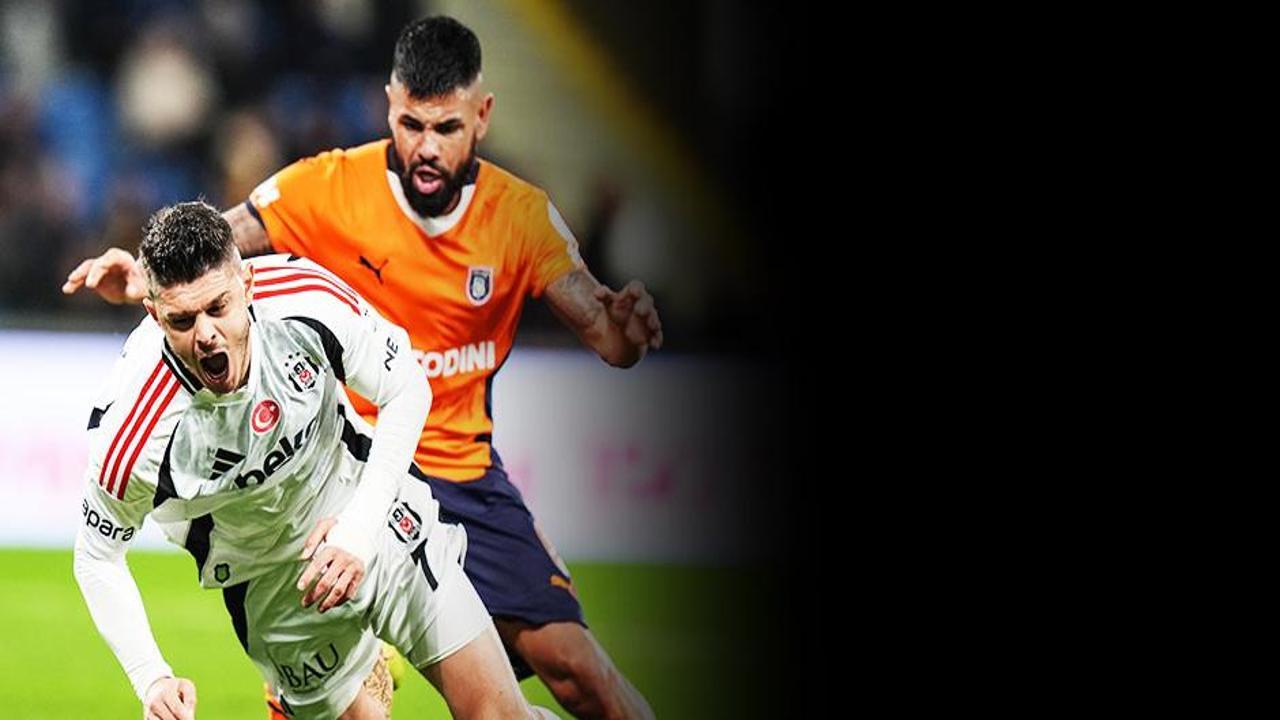 Beşiktaş - Başakşehir maçına damga vuran pozisyon! Penaltı var mı?
