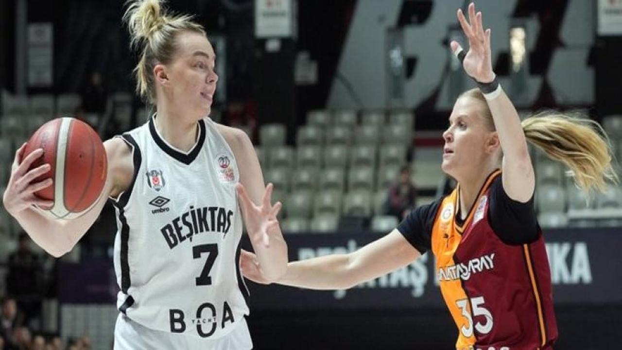 Beşiktaş derbide Galatasaray'ı farklı yendi