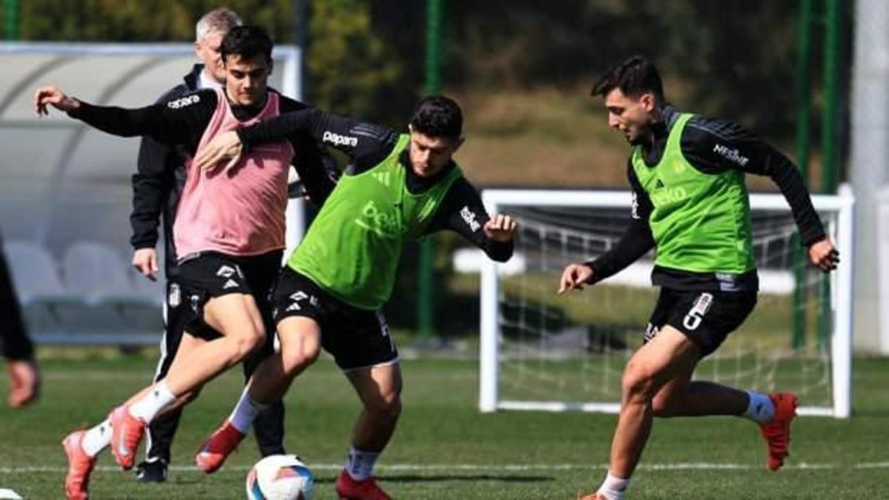 Beşiktaş, Gaziantep FK maçı hazırlıklarını sürdürdü