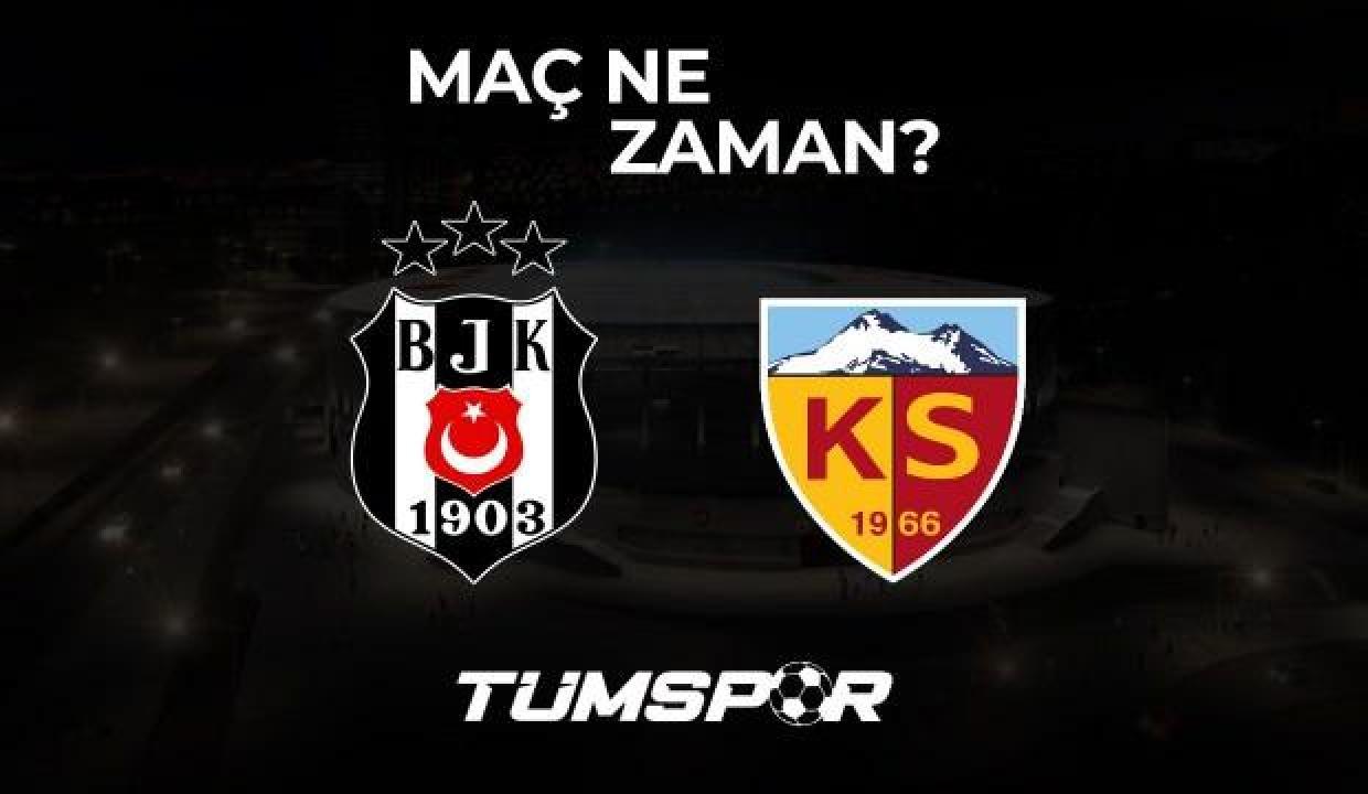 Beşiktaş Kayserispor maçı ne zaman ve saat kaçta? BJK Kayseri Ziraat Türkiye Kupası maçı hangi kanalda?