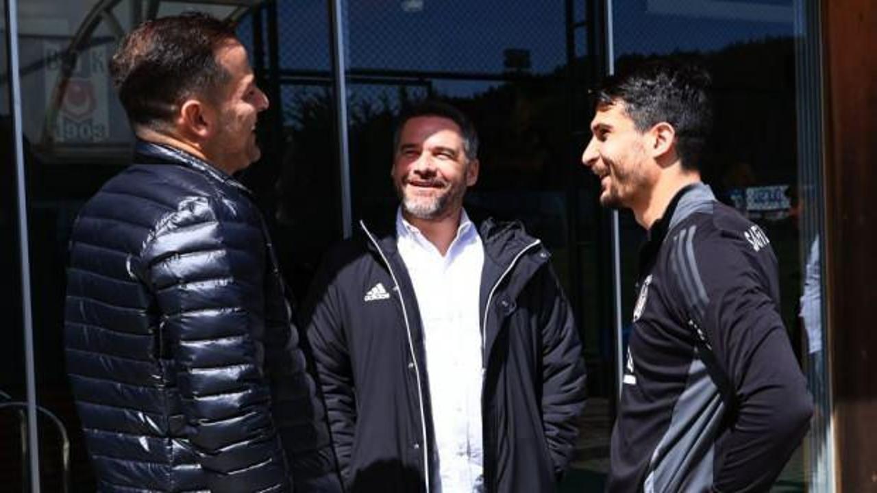 Beşiktaş'a sürpriz ziyaret: Kapıdaki adamı sadece Necip tanıdı