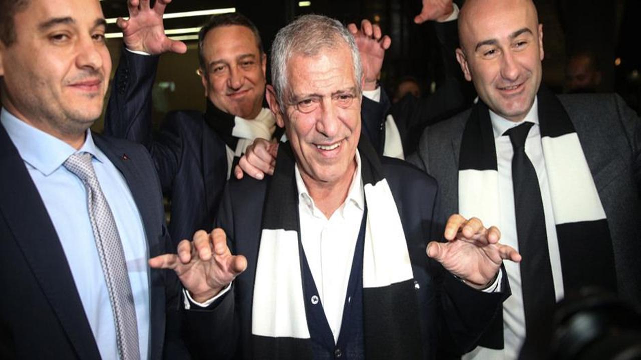Beşiktaş'ın yeni hocası Fernando Santos İstanbul'a geldi!