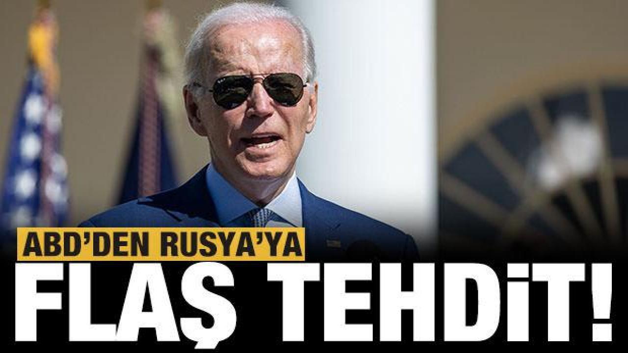 Beyaz Saray'dan Rusya'ya flaş tehdit!