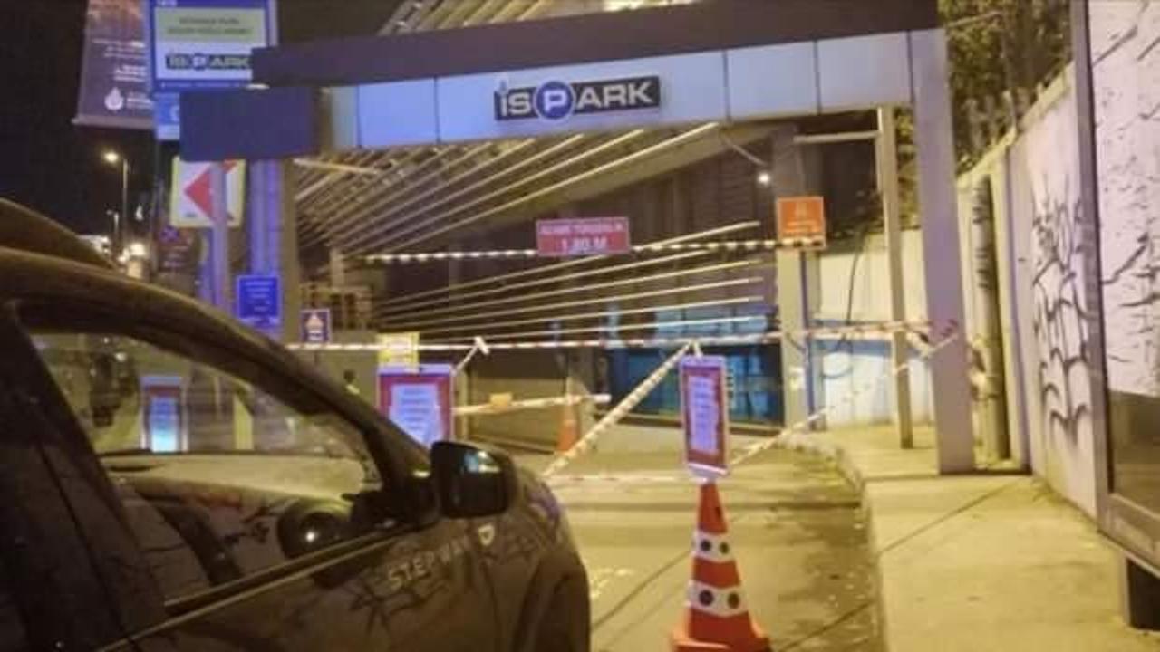 Beyoğlu’ndaki İSPARK’ın kolonları çatladı! İBB'den açıklama