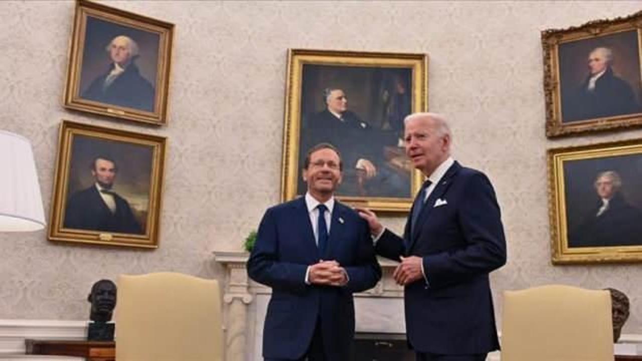 Biden, İsrail Cumhurbaşkanı Herzog'u Beyaz Saray'da ağırlayacak