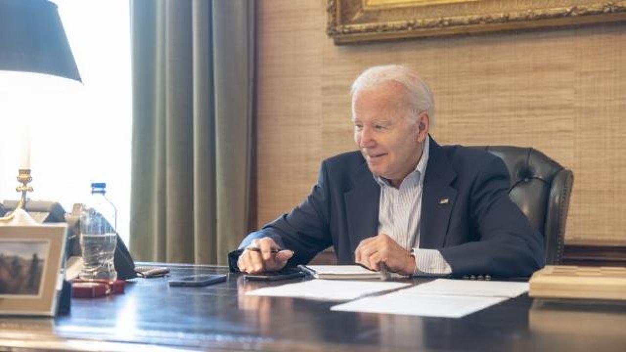 Biden Twitter'dan yayımladığı videoda 