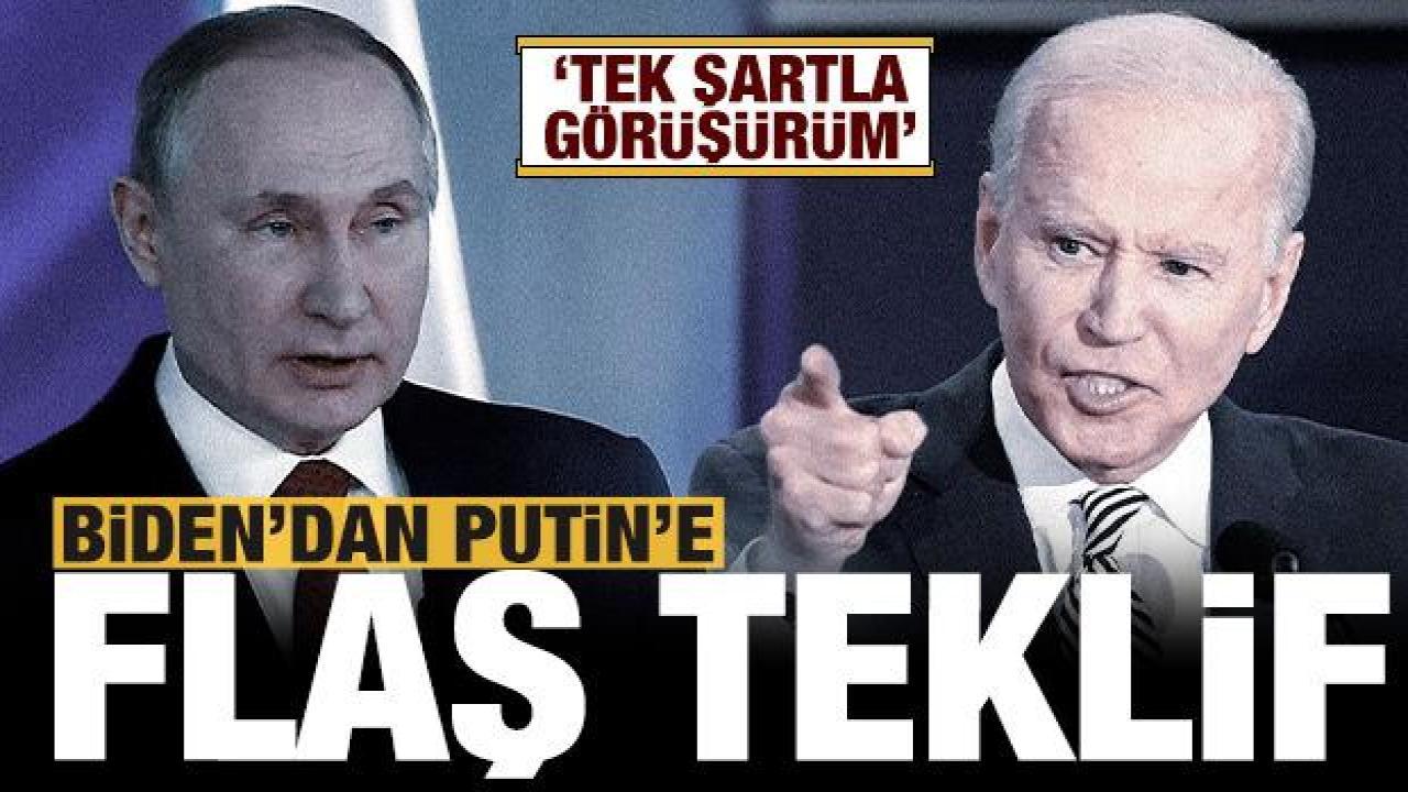Biden ve Macron'dan ortak açıklama: Putin'e flaş çağrı!