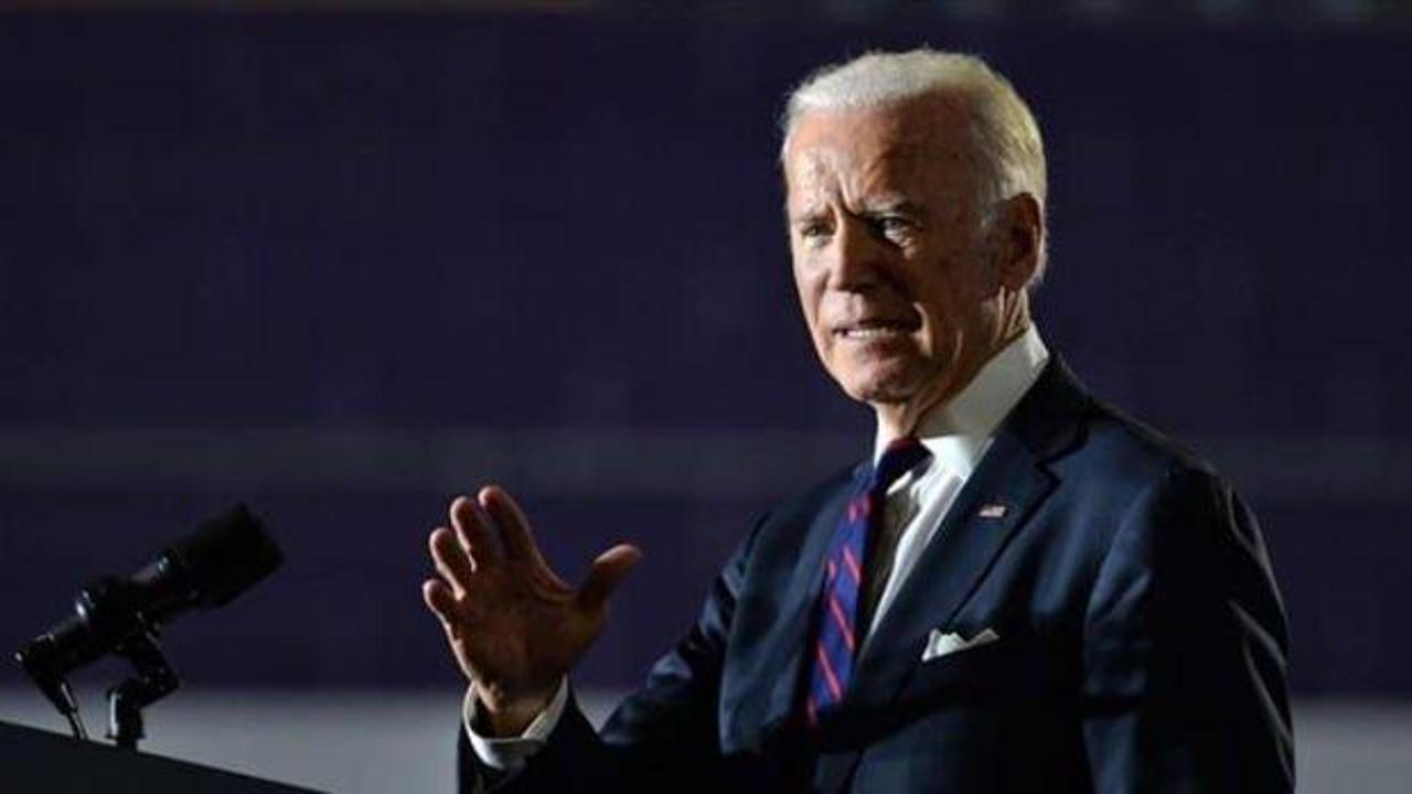 Biden'a özür konuşması sırasında Filistin şoku!