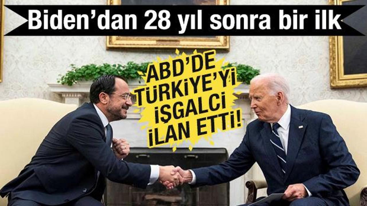 Biden'dan 28 yıl sonra bir ilk: ABD'ye gidip Türkiye'yi şikayet etti!