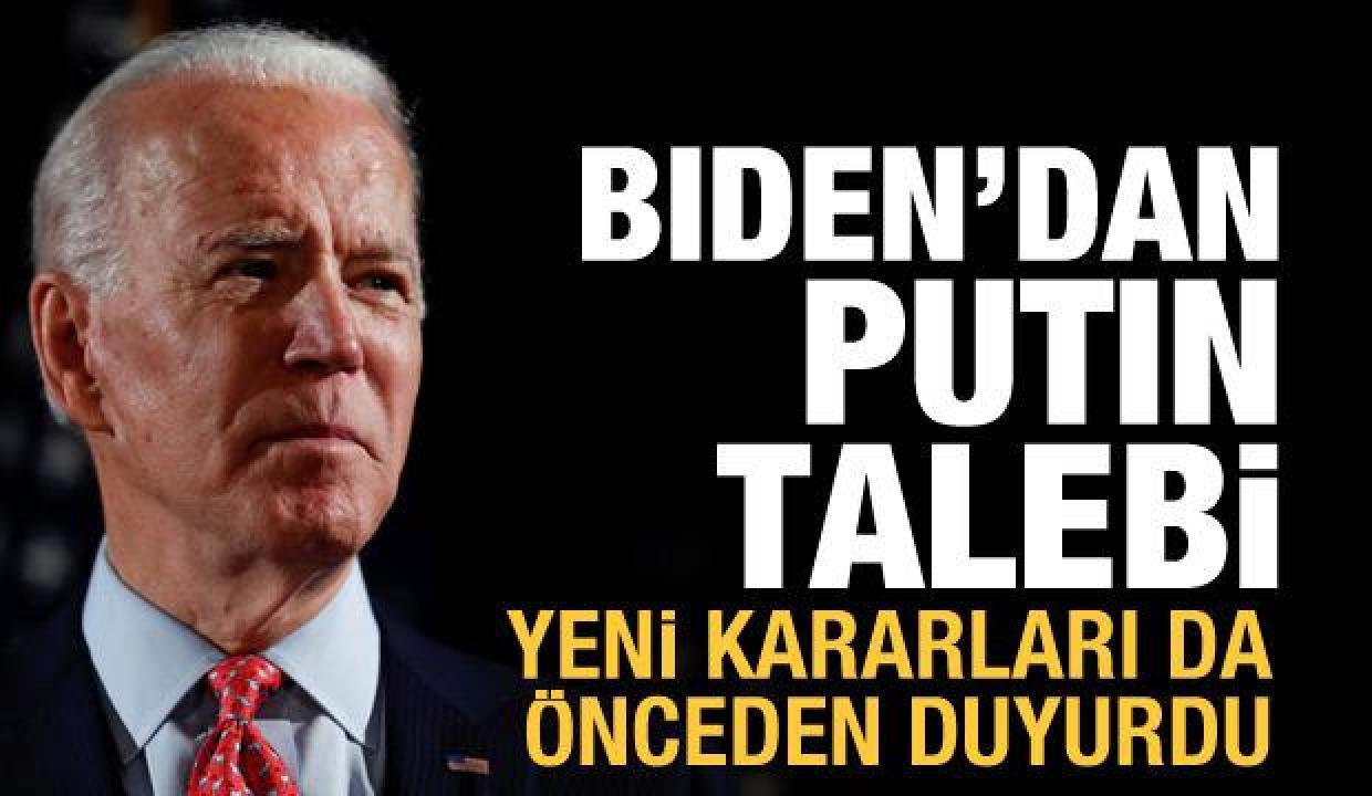 Biden'den çağrı: Putin savaş suçları nedeniyle yargılansın