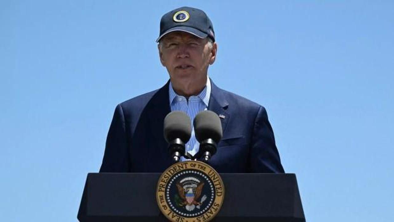 Biden'ın yüzündeki izlerin nedeni açıklandı!
