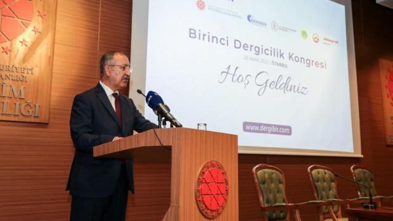 BİK Genel Müdürü: Dergicilik insanlık tarihine not düşme imkanı sağlıyor