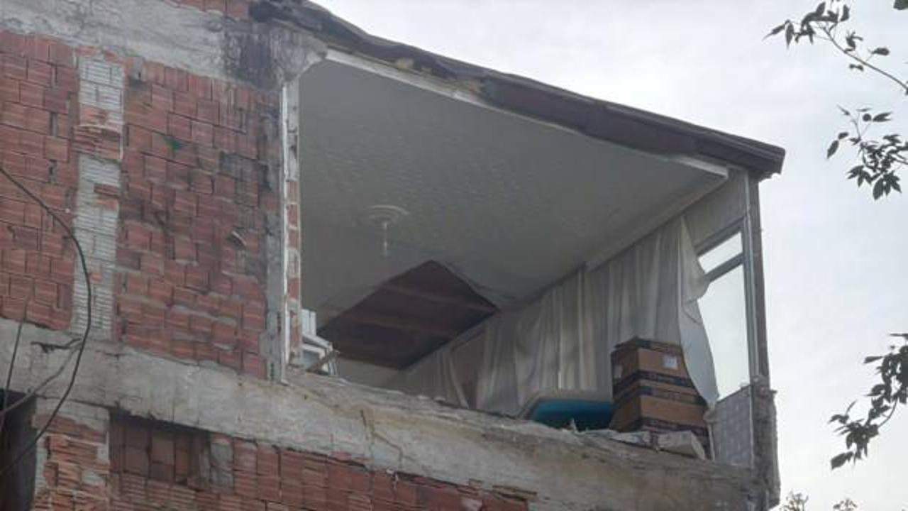 Bina yıkılınca ortaya çıktı: Dairenin 2 odasının duvarı yokmuş!
