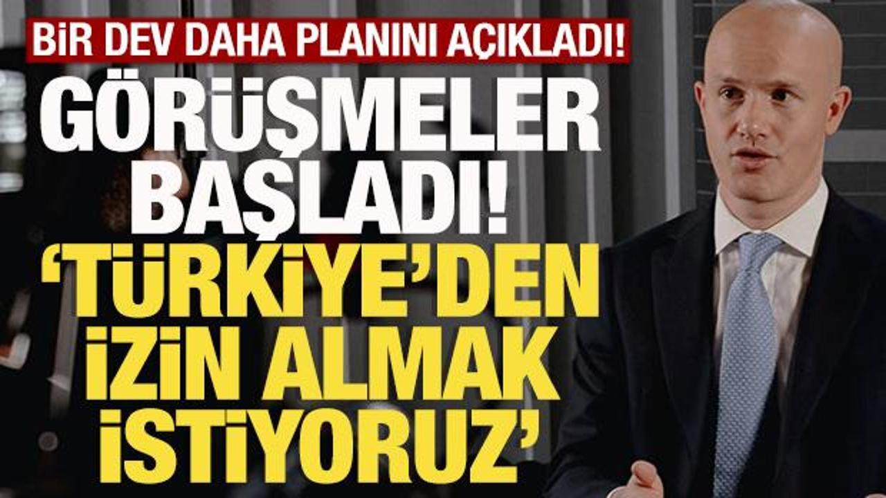 Bir dev daha geliyor! 'İzin almak için Türkiye ile görüşüyoruz'