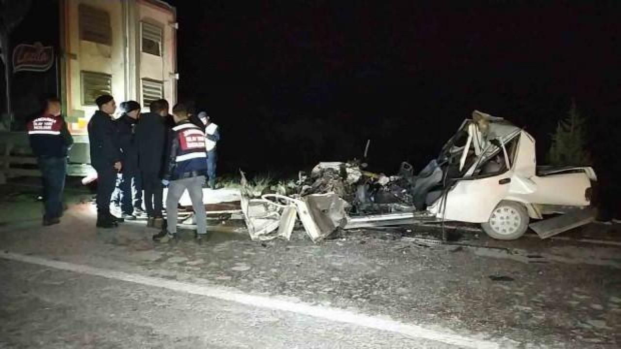 Bir feci kaza haberi daha: 2 kişi öldü!