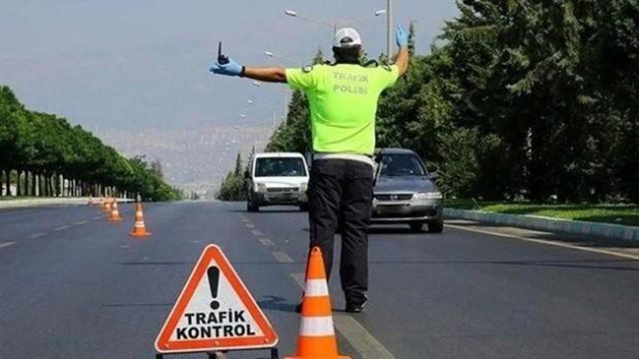 Bir haftada 466 bin sürücüye işlem yapıldı