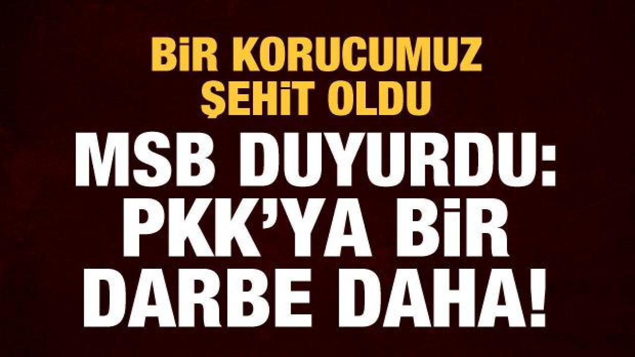 Bir korucumuz şehit oldu, Pençe-Kilit bölgesinde 7 terörist etkisiz hale getirildi
