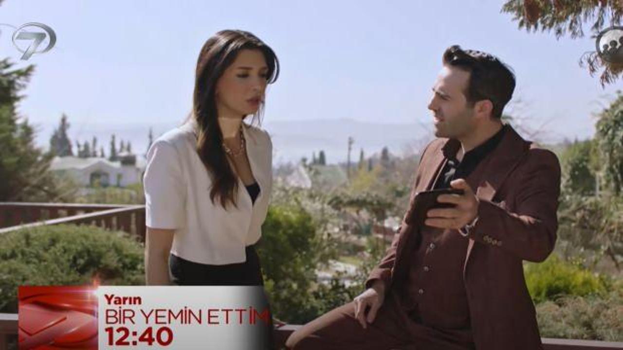 Bir Yemin Ettim dizisinde Tekin, Yasemin'i köşeye sıkıştırıyor! Eline koz geçiyor