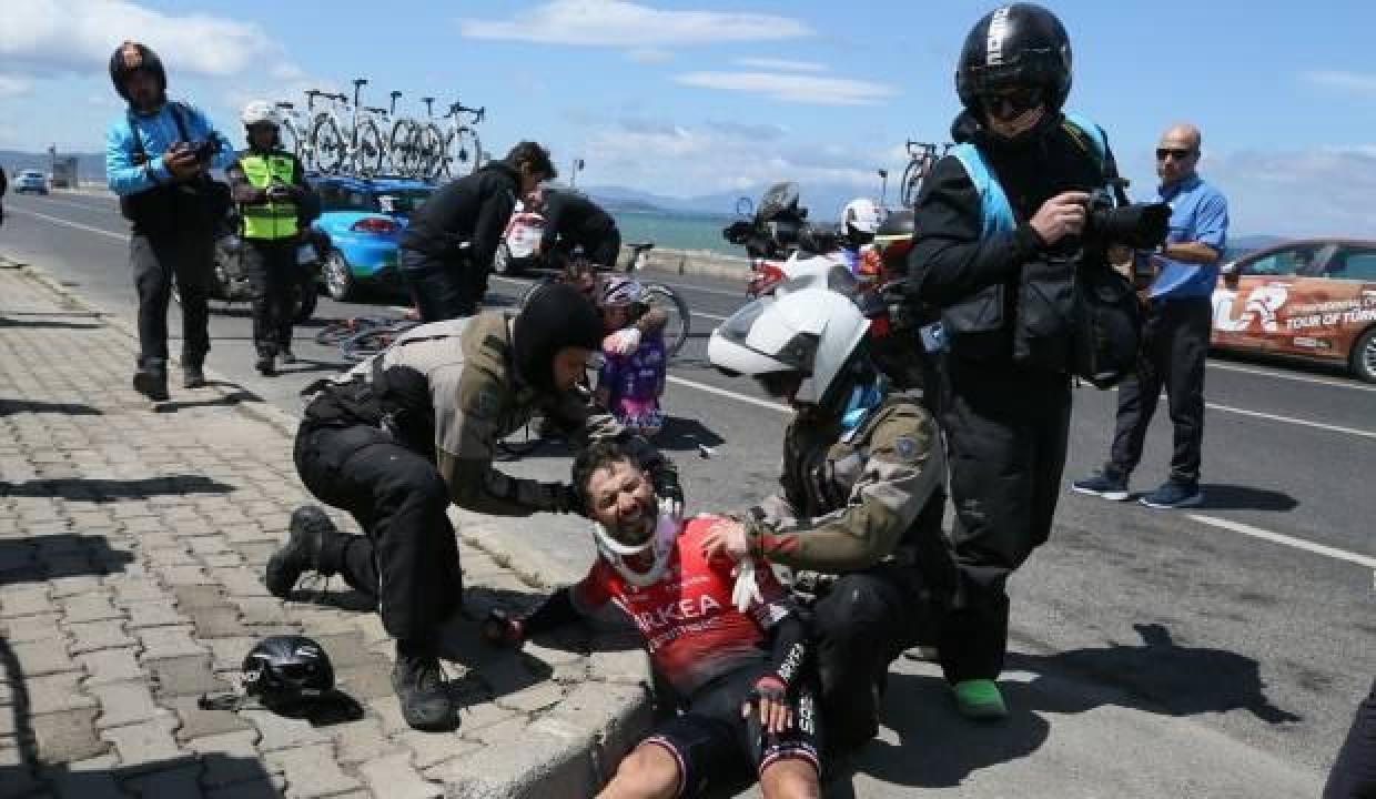 Bisiklet Federasyonu'ndan kaza açıklaması!