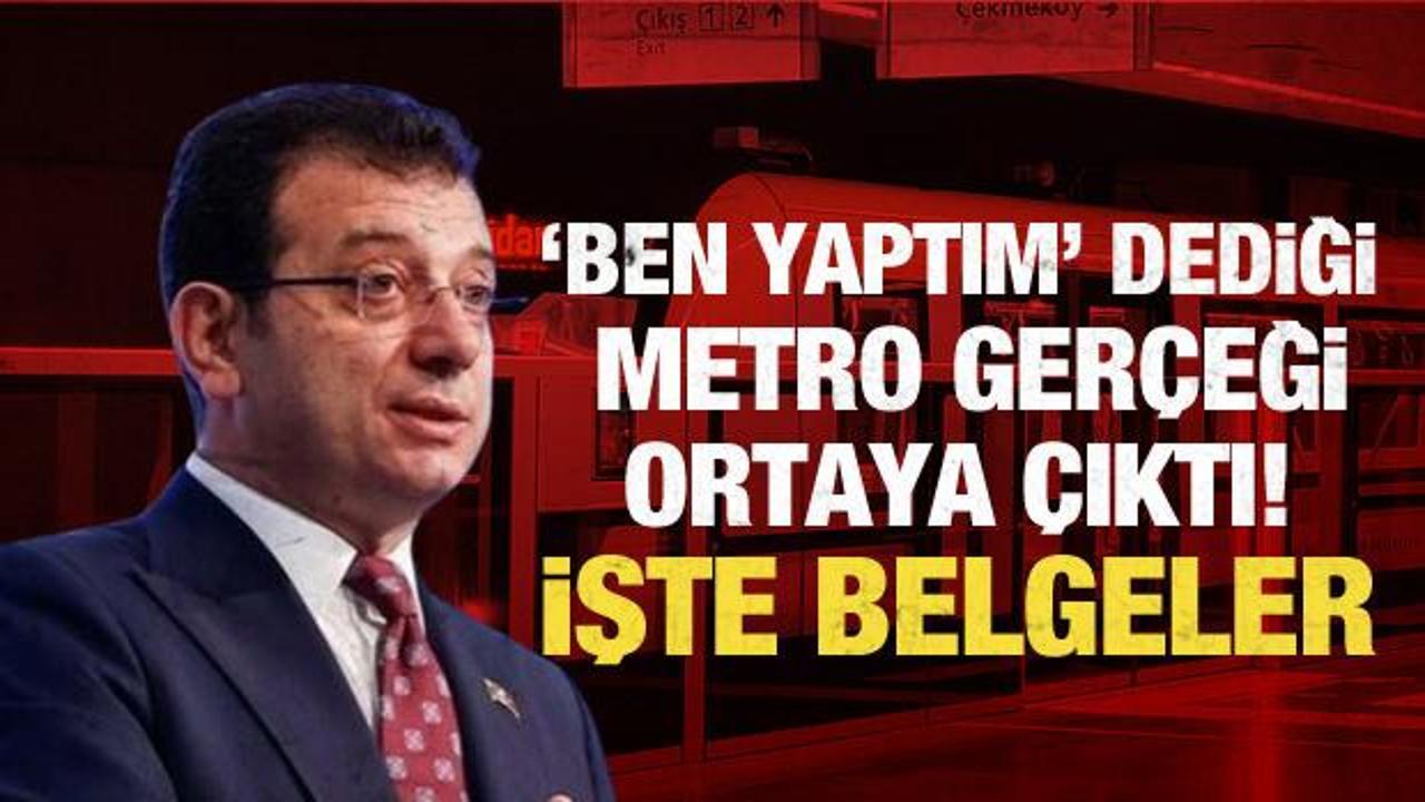 Biz yaptık dediği projelere hayır oyu vermişler! İmamoğlu'ndan tutarsız açıklamalar