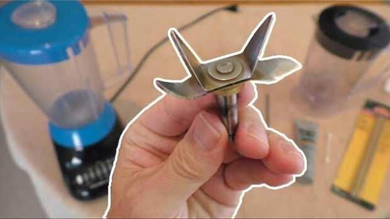 Blender bıçaklarını yeniden jilet gibi yapın! Blender bıçakları nasıl keskinleştirilir?