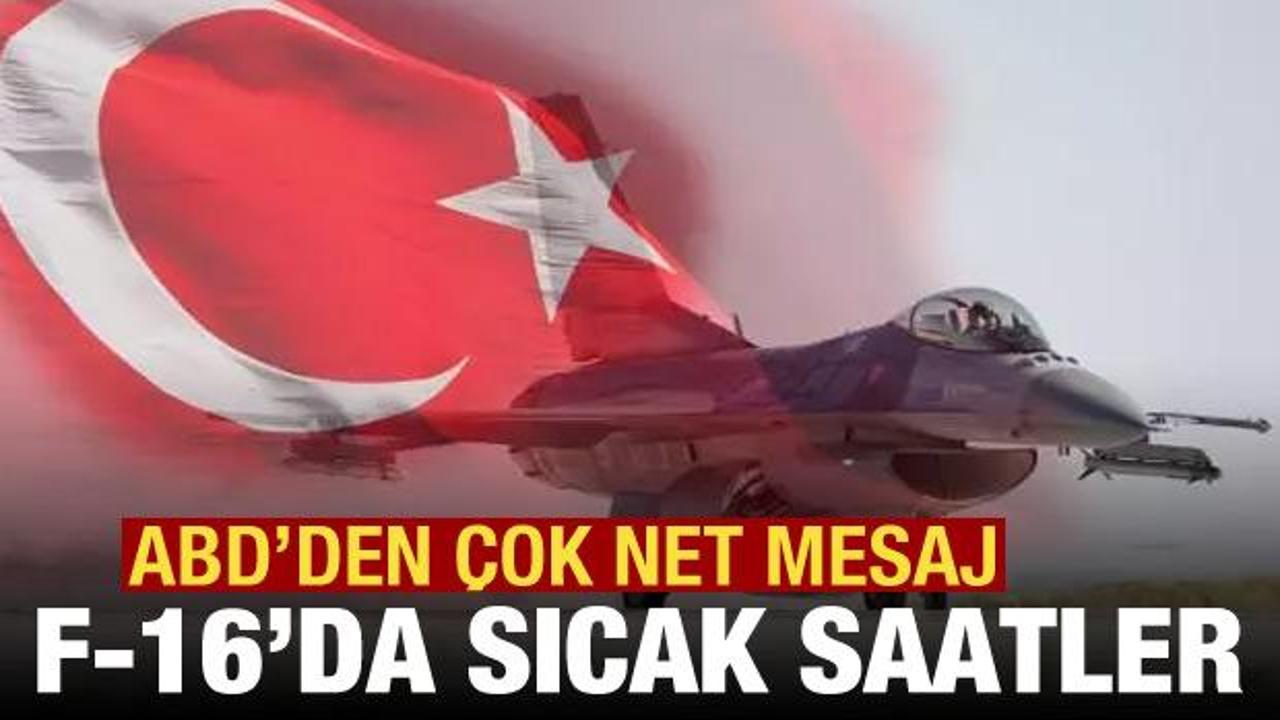Blinken'dan Türkiye'ye F-16 satışıyla ilgili net mesaj