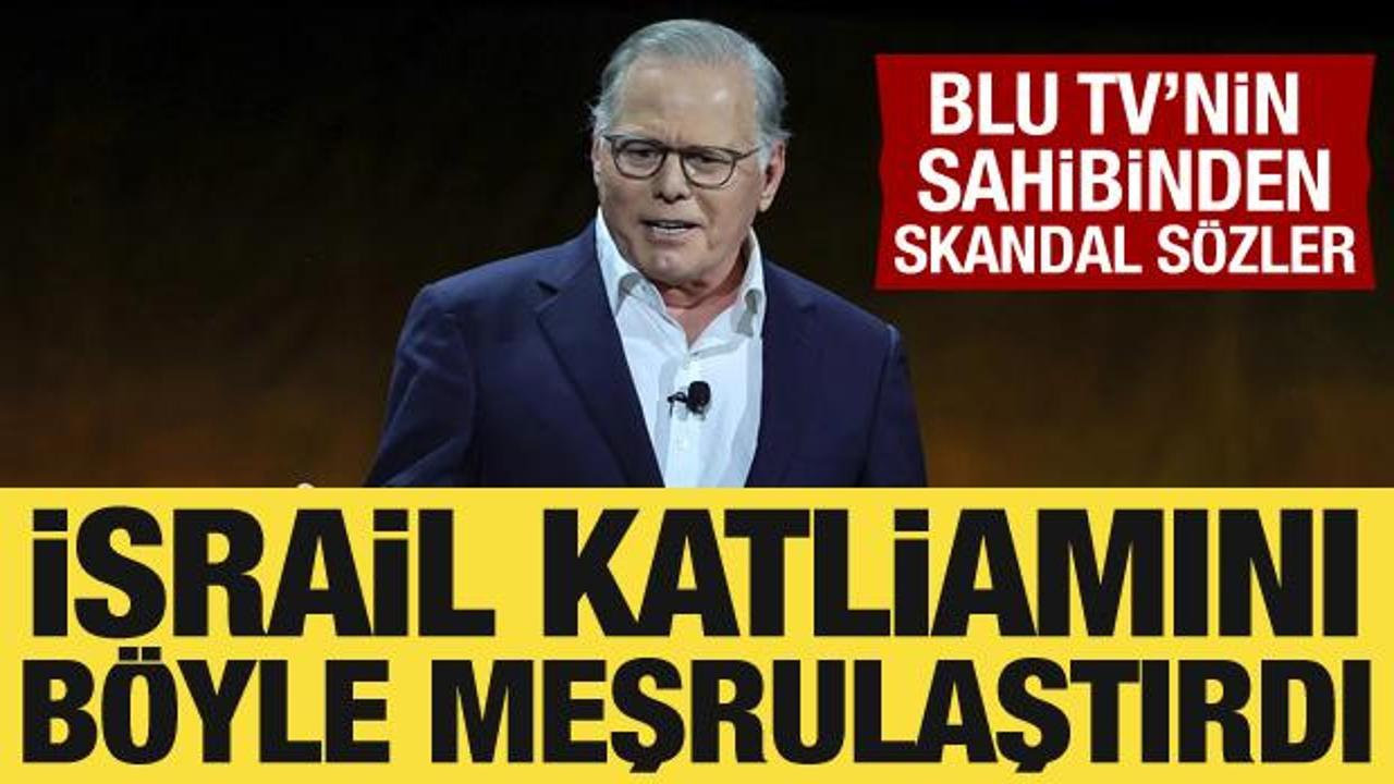 Blu Tv'nin sahibinden skandal sözler: İsrail katliamını böyle meşrulaştırdı!