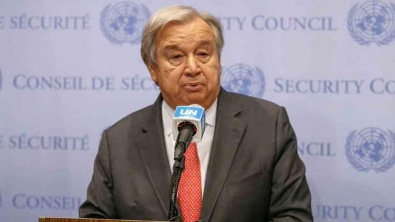 BM Genel Sekreteri Guterres'ten 