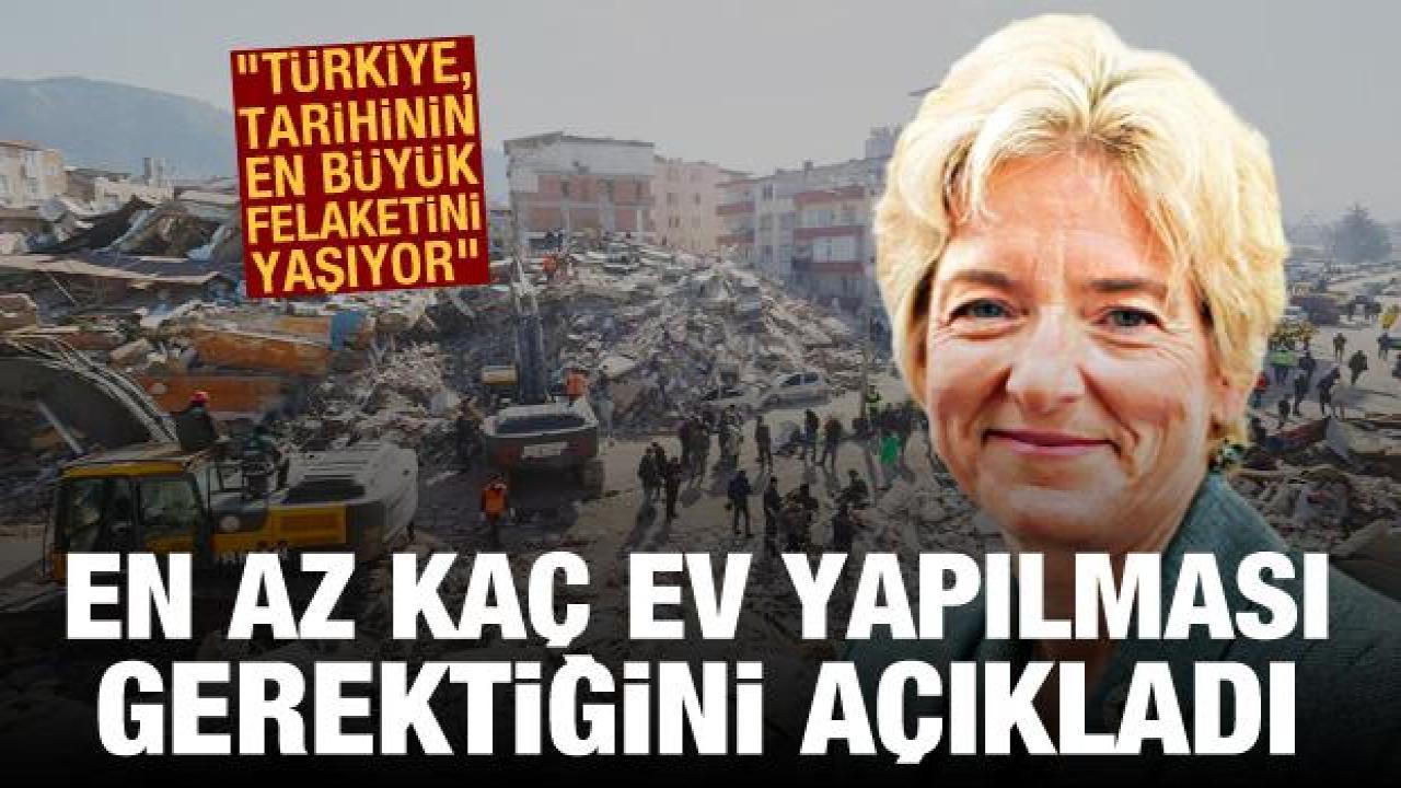BM: Türkiye, tarihinin en büyük felaketini yaşıyor; en az 500 bin yeni ev gerekiyor