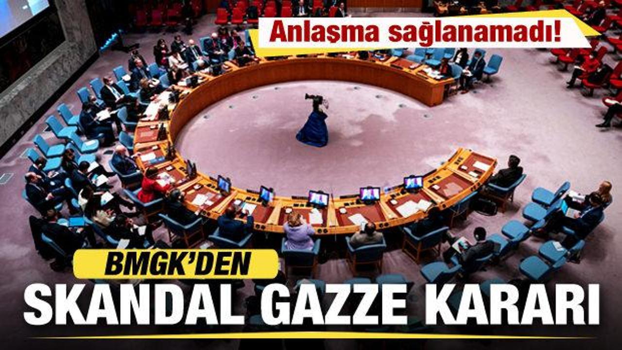 BMGK'den son dakika skandal Gazze kararı! Anlaşma sağlanamadı