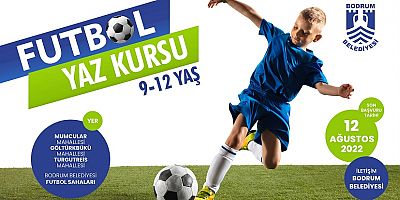 Bodrum Belediyesi’nden Ücretsiz Futbol Kursu