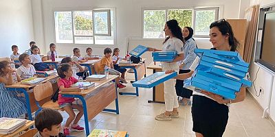 BODRUM BELEDİYESİ ÖĞRENCİLERİN YANINDA