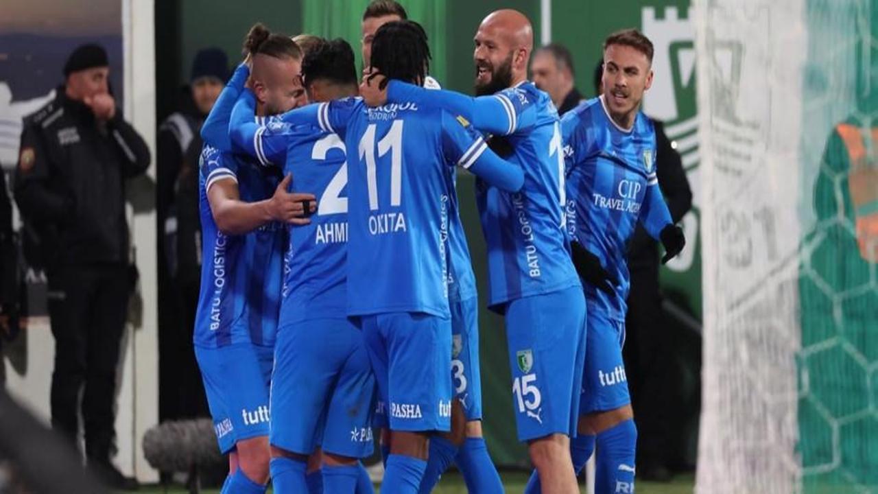 Bodrum FK'dan evinde kritik galibiyet!