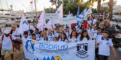 BODRUM ULUSLARARASI OPTİMİST YARIŞLARI START ALDI
