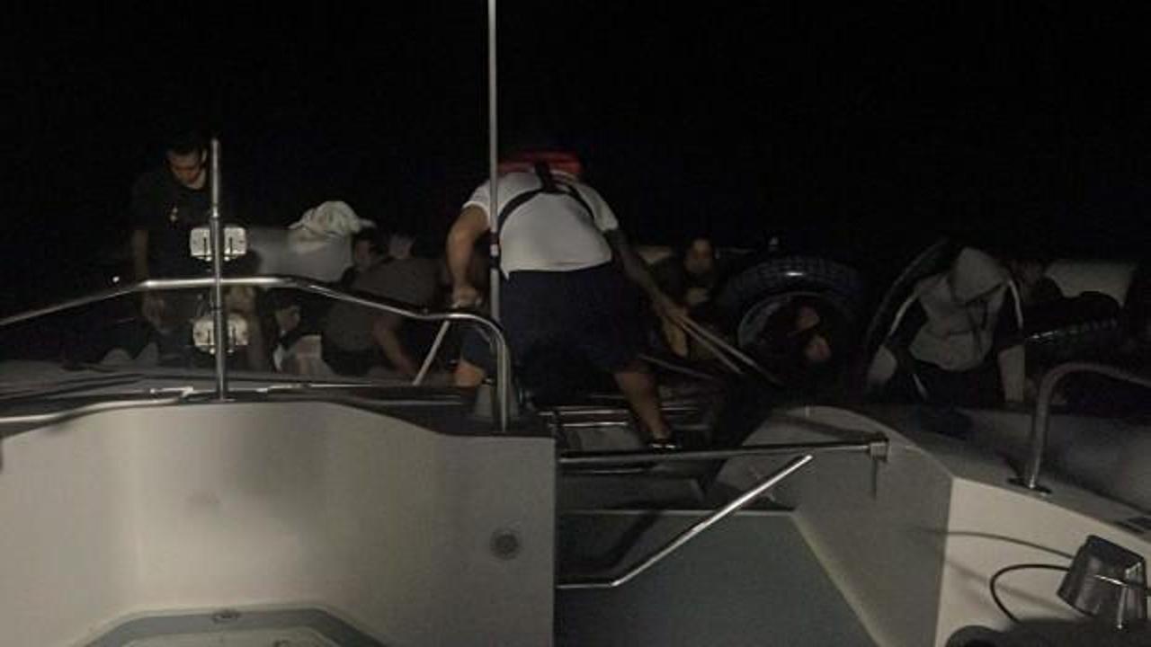 Bodrum'da 36 düzensiz göçmen yakalandı