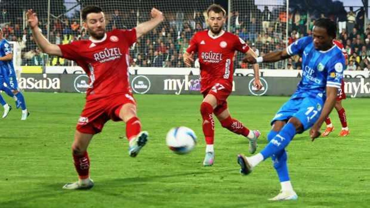 Bodrum'da sessiz gece! Puanlar paylaşıldı