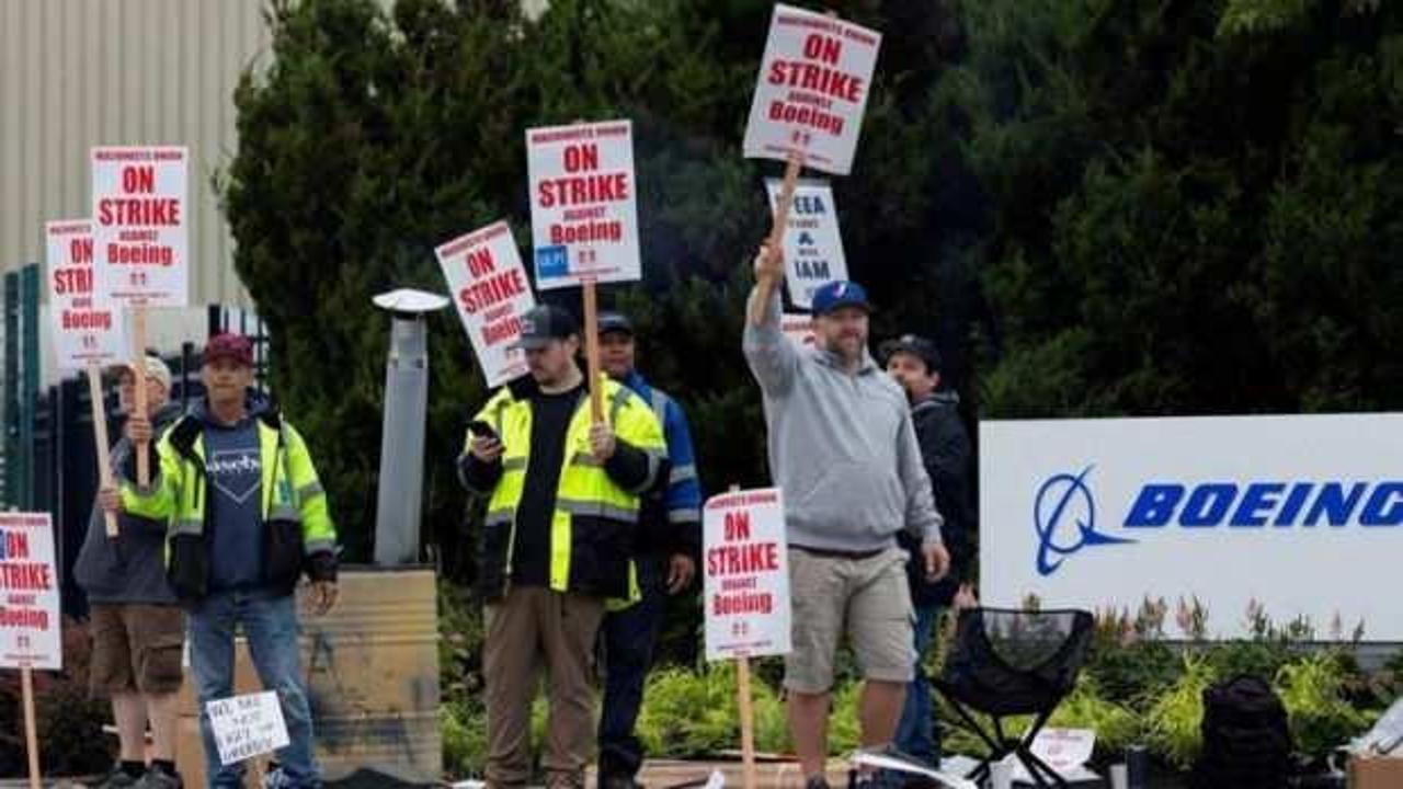 Boeing grevdeki çalışanlarına son teklifini yaptı