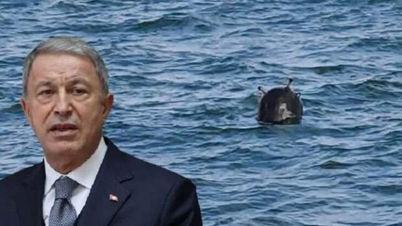 Boğaz'da mayın tehlikesi sürer mi? Milli Savunma Bakanı Hulusi Akar'dan açıklama