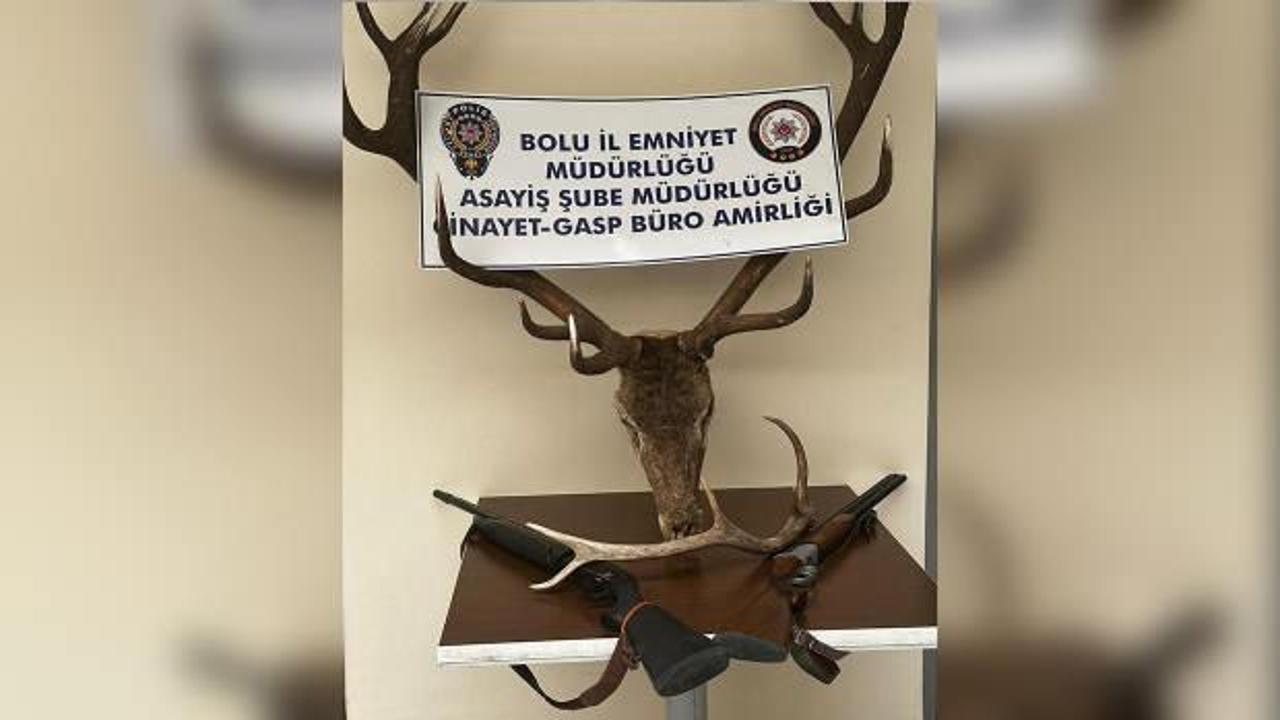 Bolu'da kaçak avcılara 500 bin lira ceza kesildi