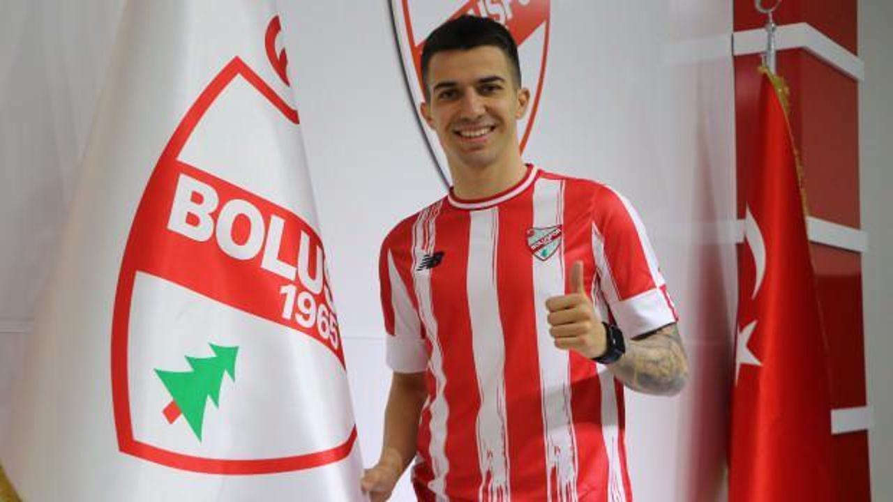 Boluspor, Sırp forvet Petar Gigic'i transfer etti