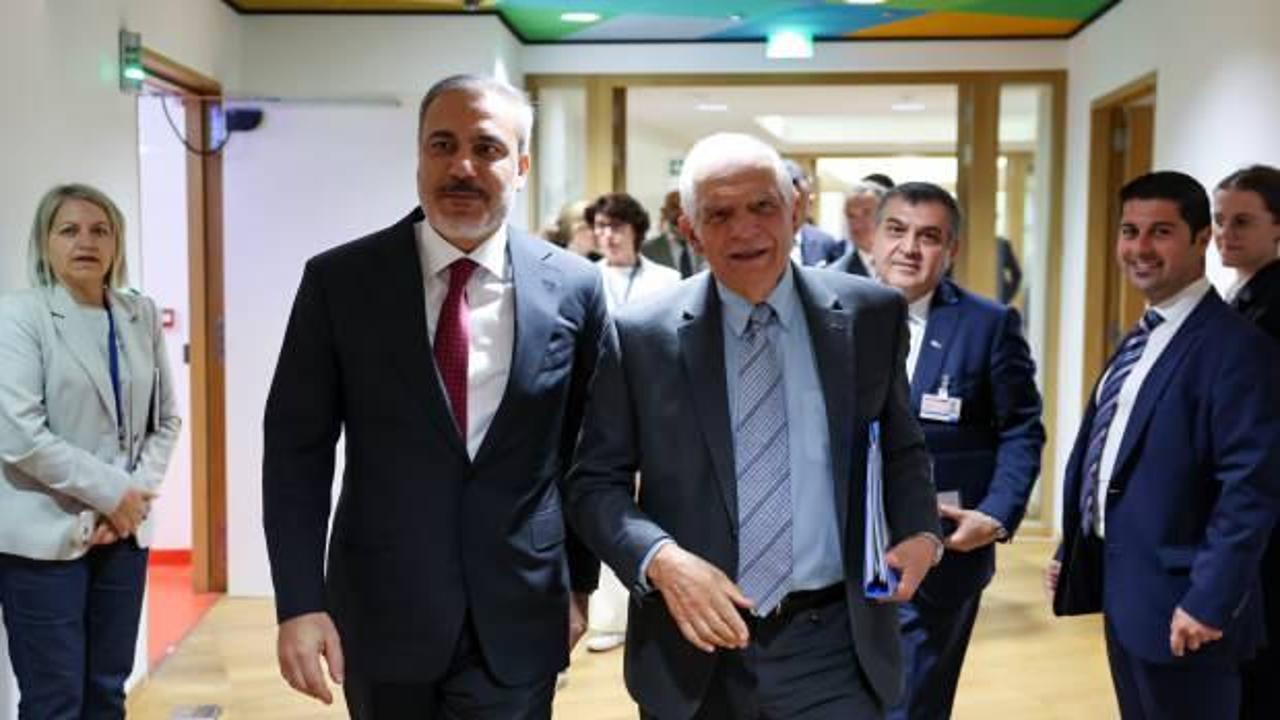 Borrell'den Bakan Fidan'ın AB toplantısına katılımıyla ilgili flaş sözler