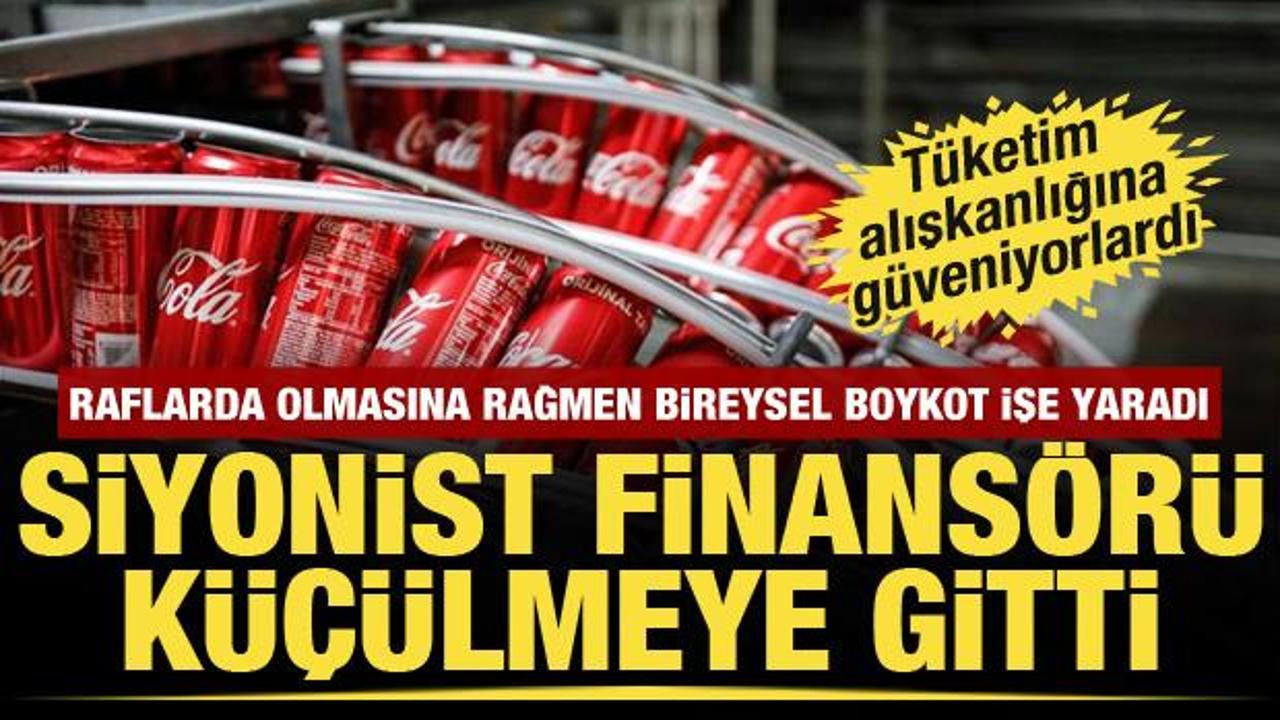 Boykot işe yaradı! Coca-Cola Türkiye'de küçülmeye gitti