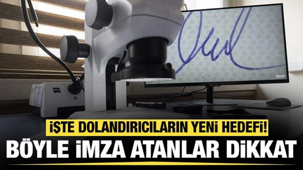 Böyle imza atanlar dikkat: Dolandırıcıların hedefinde siz varsınız!